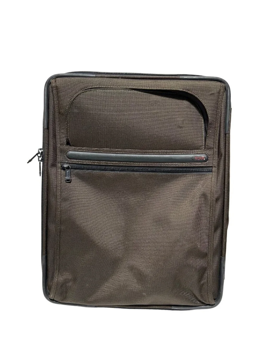 Tumi Alpha 2 Expandable Compact Carry-On Luggage Black Durable Nylon